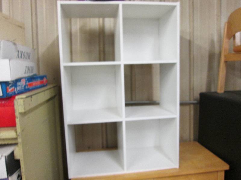 White Shadow Box storage unit 3ft x...
