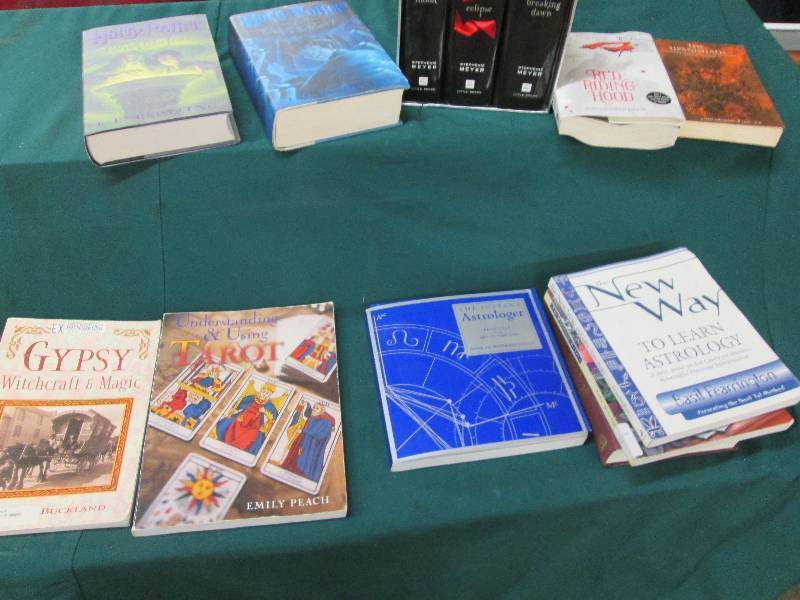 Lot of books including Harry Potte...