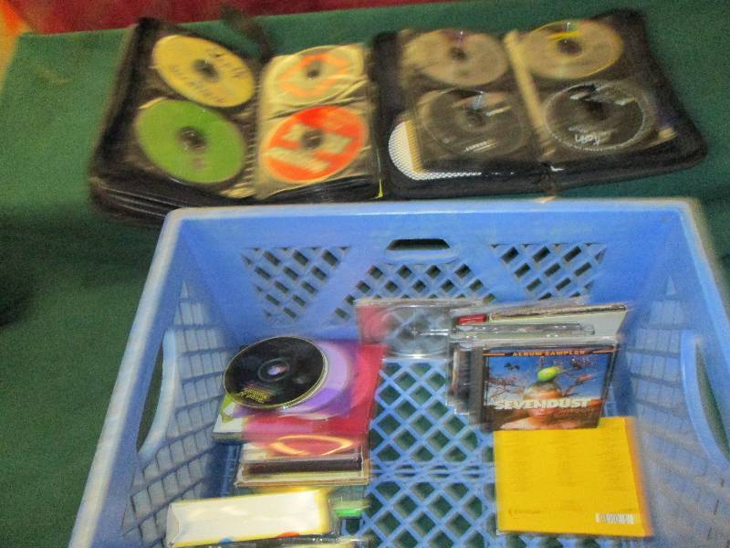 Large collection of music on CDs, ...