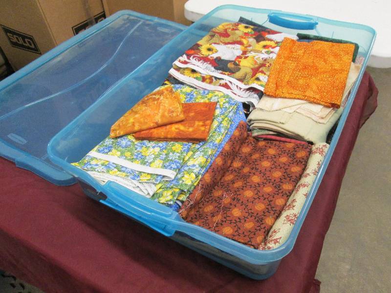 Quilting & Sewing Fabric Covered...