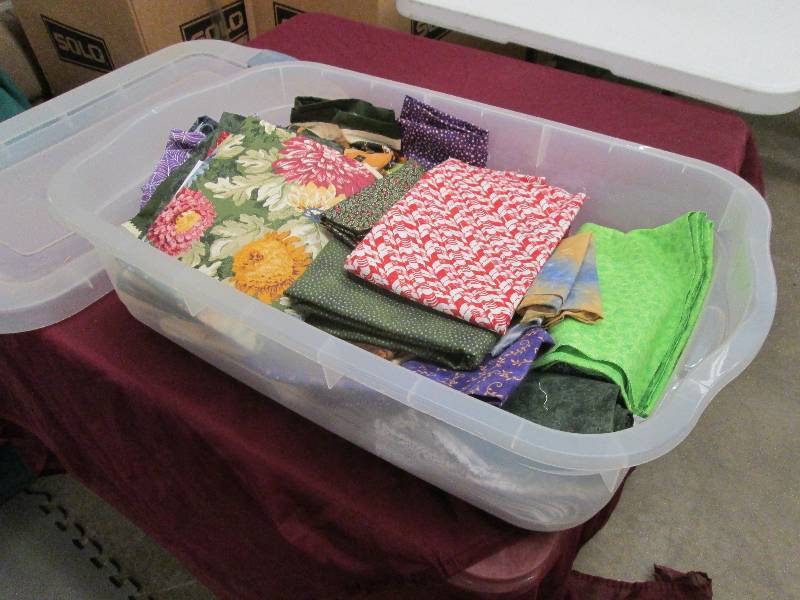Quilting & Sewing Fabric Covered...