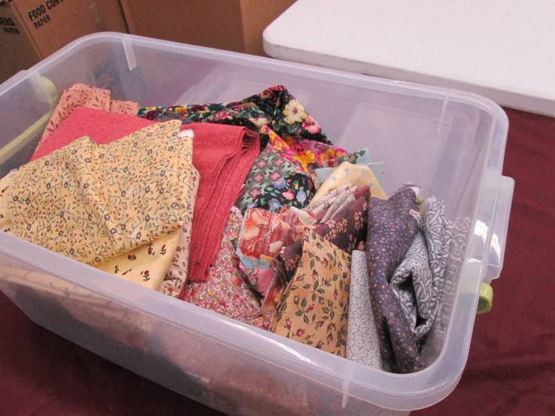 Quilting & Sewing Fabric Covered...