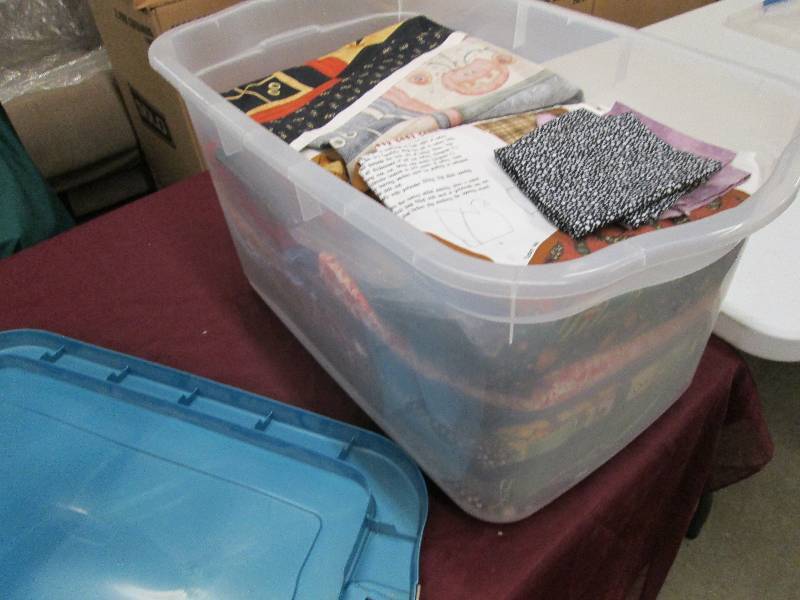 Quilting & Sewing Fabric Covered...
