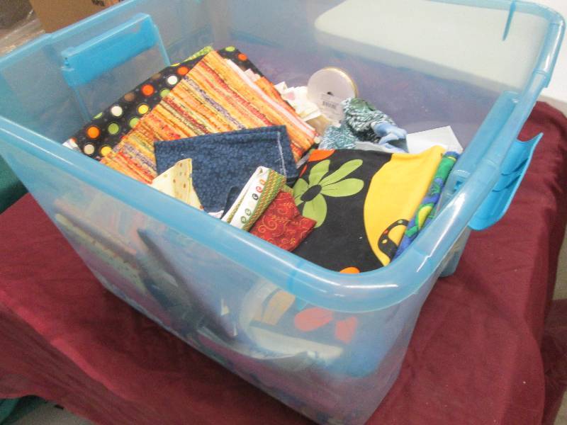 Quilting & Sewing Fabric Covered...