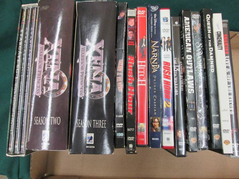 Lot of DVD movies and TV Series inc...