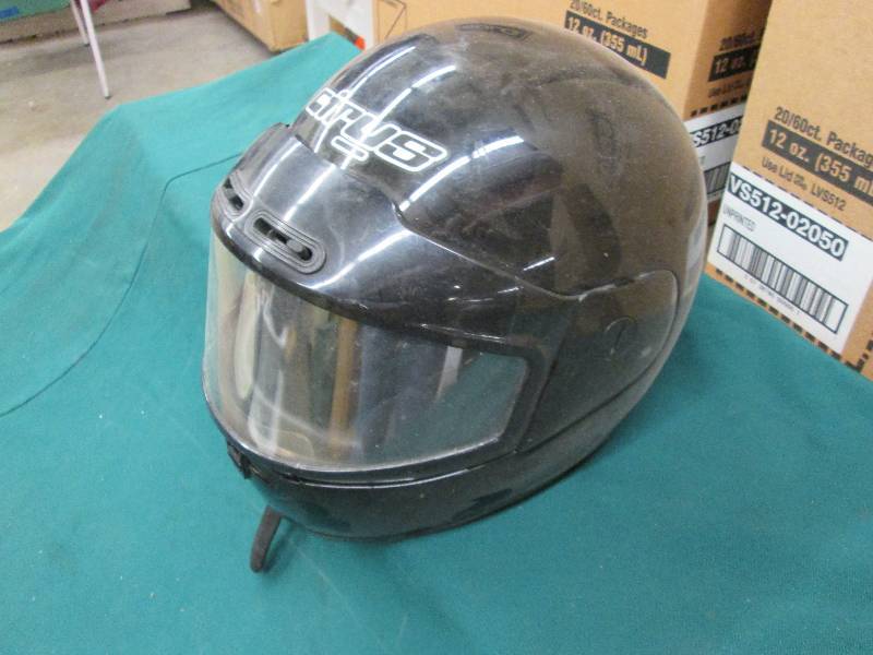 Cirus helmet with face shield...