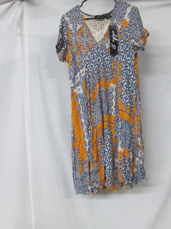 lot 75 image: Lola P Misses Short Twin Print Dress