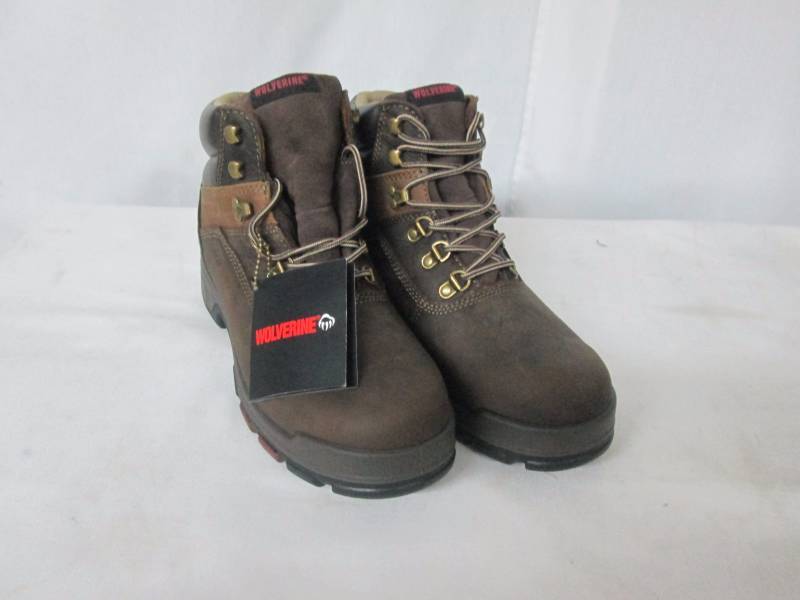 lot 42 image: Wolverine Mens Cabor Extra Wide Workboot