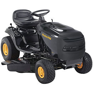 lot 1 image: Poulan Pro 42 Rear Engine Riding Lawn Mower