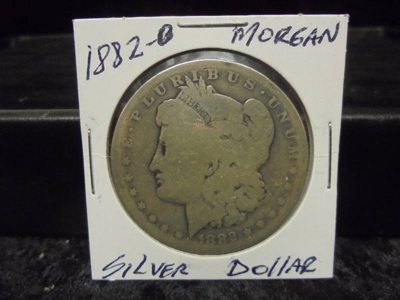 1882-O Morgan Silver Dollar