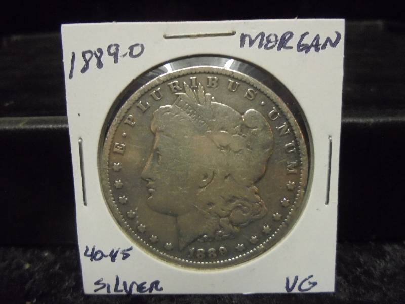 1889-O Morgan Silver Dollar