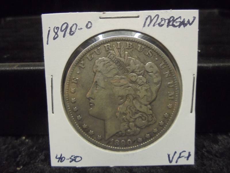 1890-O Morgan Silver Dollar
