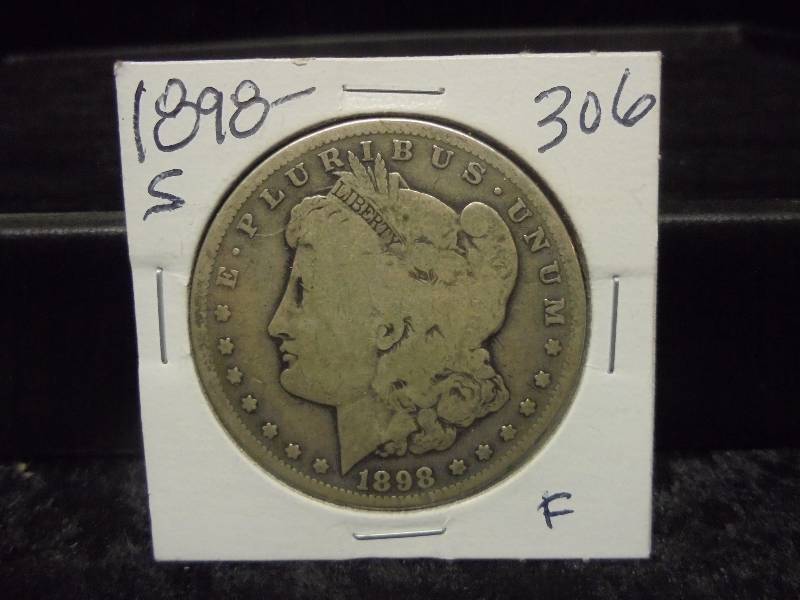 1898-S Morgan Silver Dollar