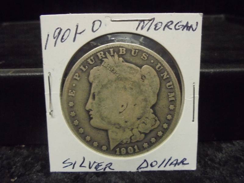 1901-O Morgan Silver Dollar, Nice Toning
