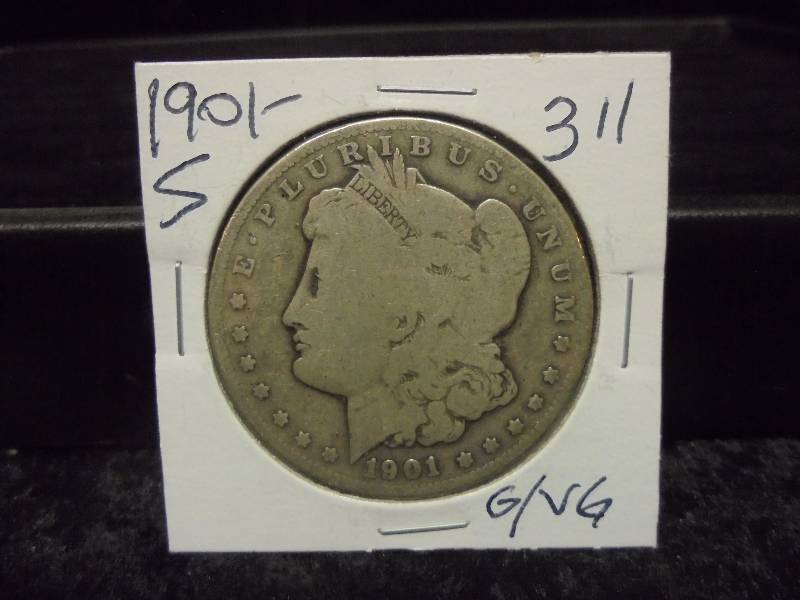 1901-S Morgan Silver Dollar