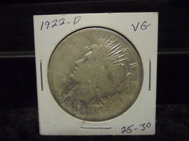 1922-D Peace Silver Dollar