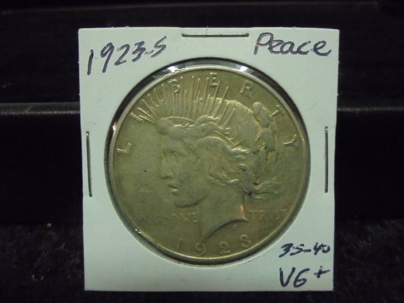 1923-S Peace Silver Dollar