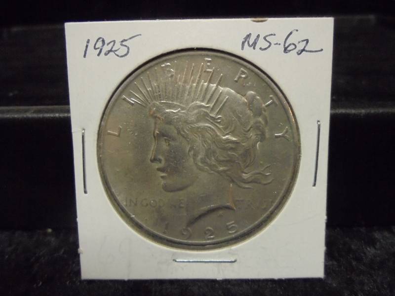 1925 Peace Silver Dollar, Beautiful coin