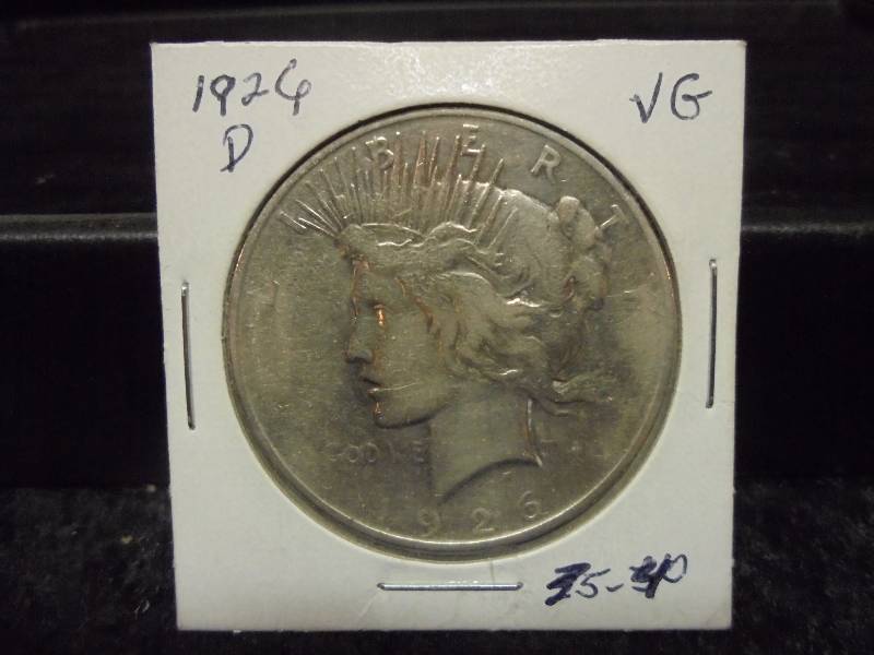 1926-D Peace Silver Dollar