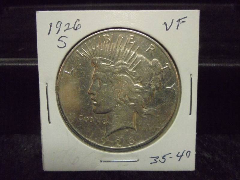 1926-S Peace Silver Dollar