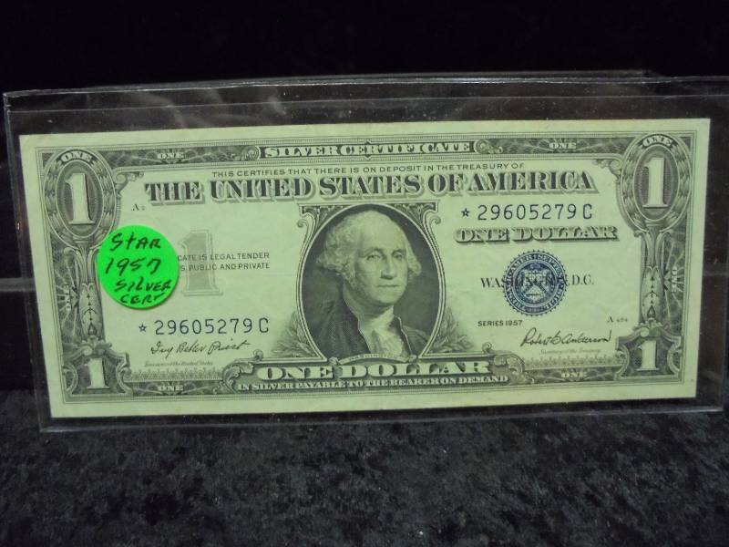 1957 Star Silver Certificate