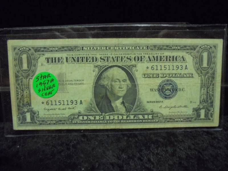 1957A Star Silver Certificate