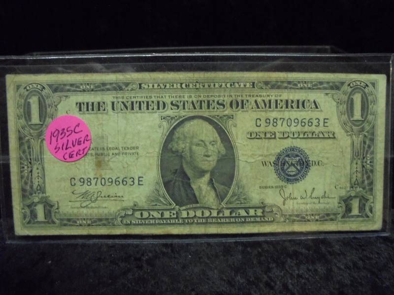 1935C Silver Certificate