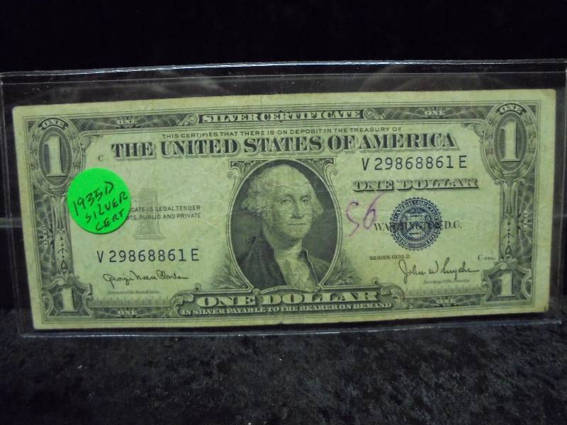 1935D Silver Certificate