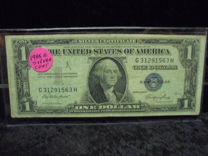 1935E Silver Certificate