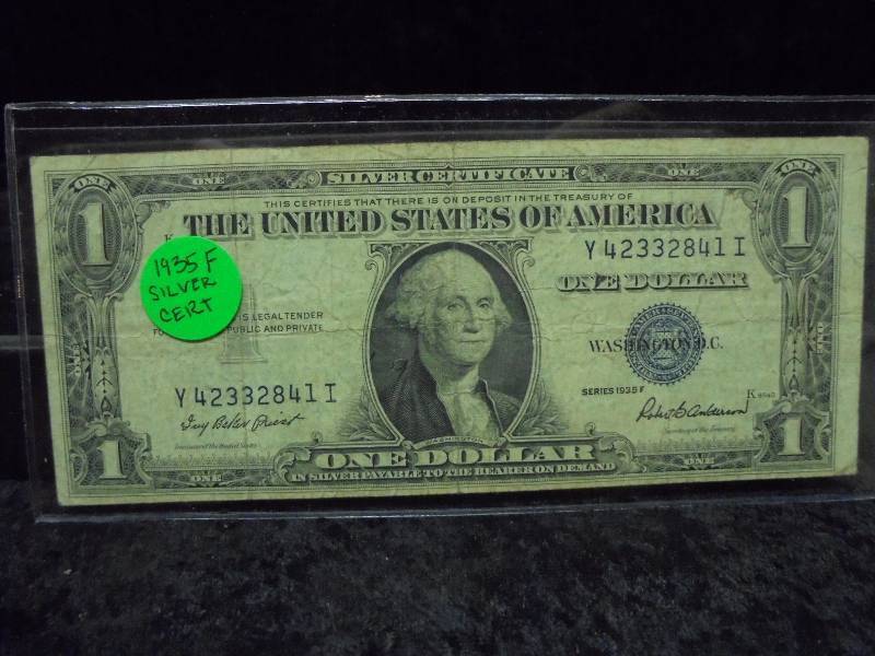 1935F Silver Certificate