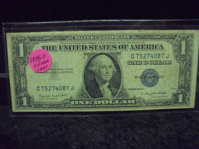 1935G Silver Certificate