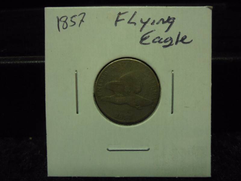 1857 Flying Eagle Penny, 1st Year