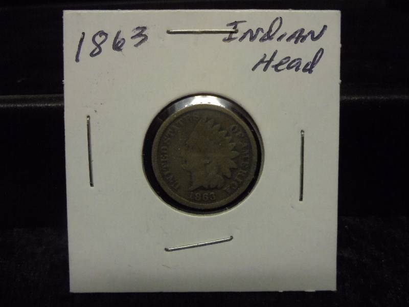 1863 Indian Head Penny