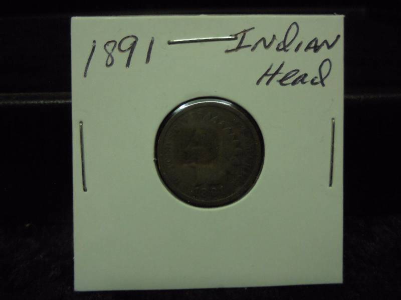 1891 Indian Head Penny