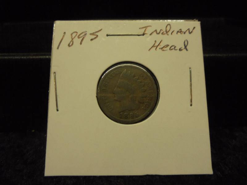 1895 Indian Head Penny, Full Liberty