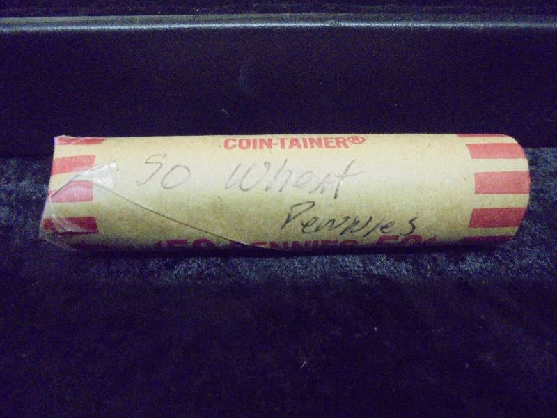 Roll of 50 Wheat Pennies