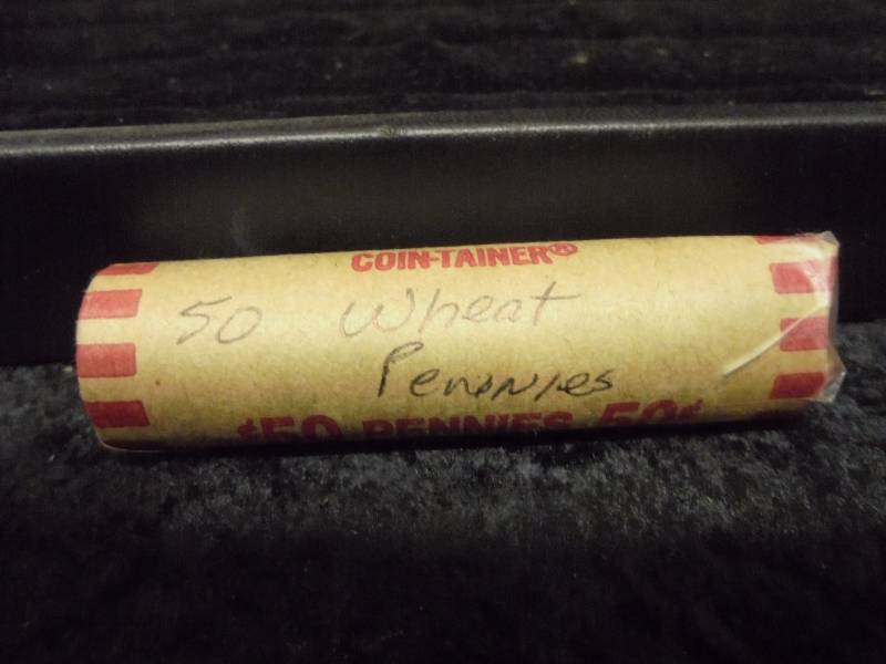 Roll of 50 Wheat Pennies