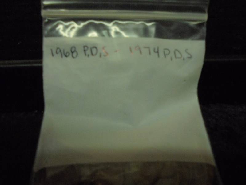 1968 PDS - 1974 PDS Lincoln Pennies