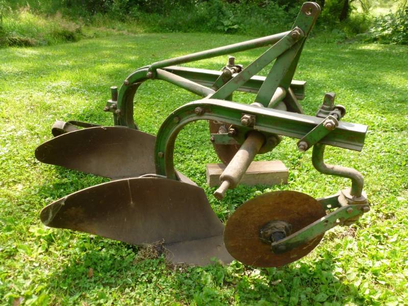 Two Bottom Plow