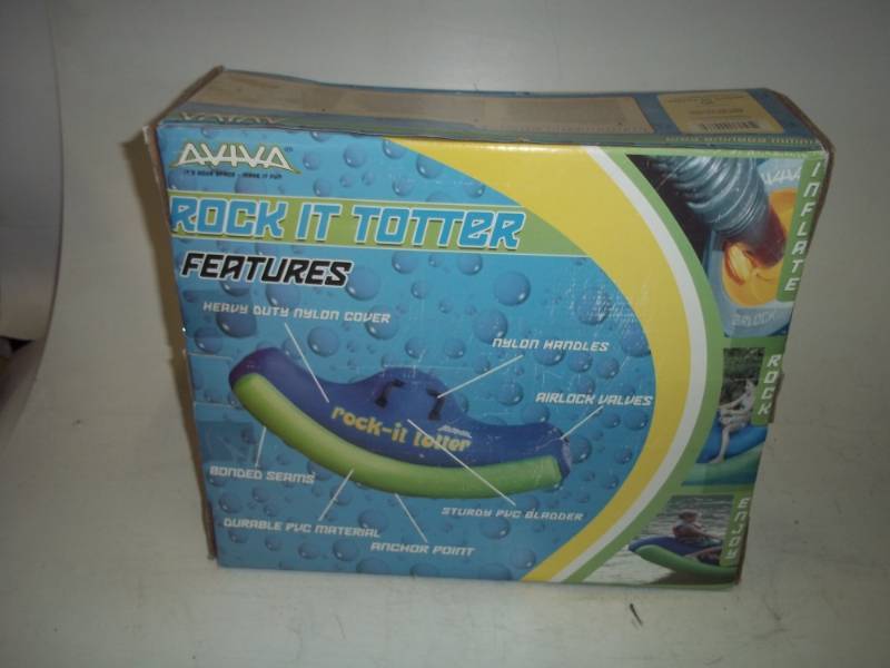 lot 66 image: New Aviva Rock it Totter water toy