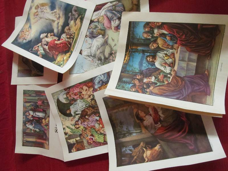 vinatge religious pictures
