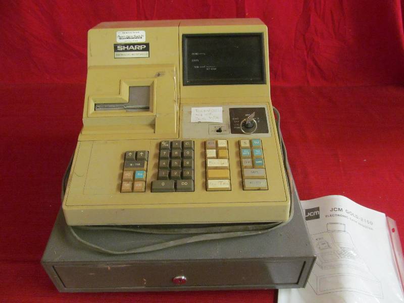 Sharp cash register