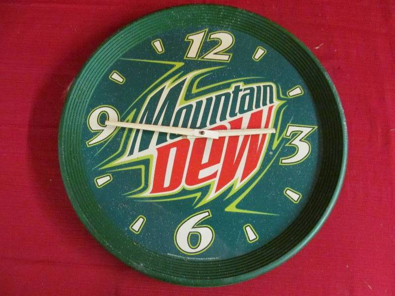 Mountain Dew clock