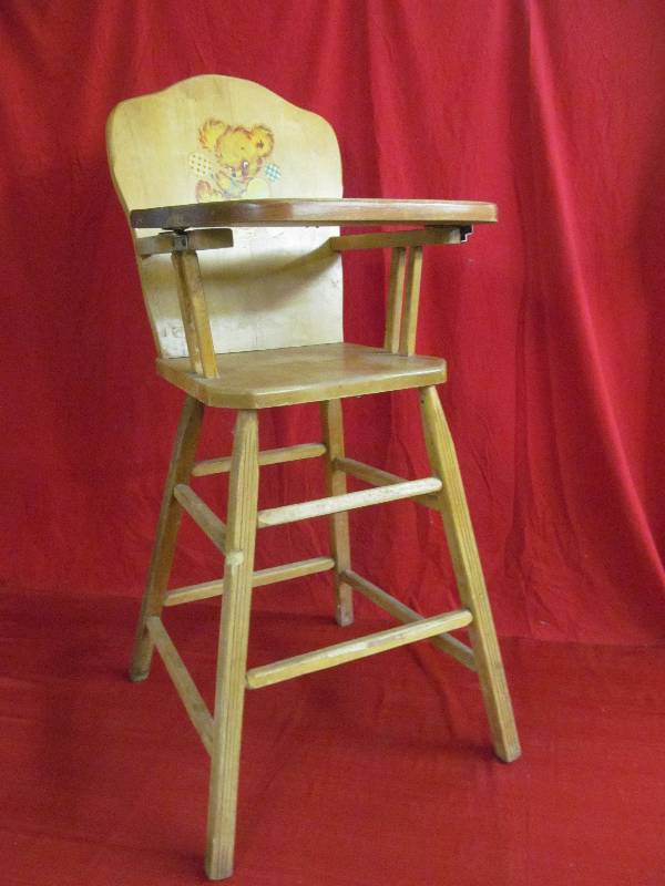 vintage highchair