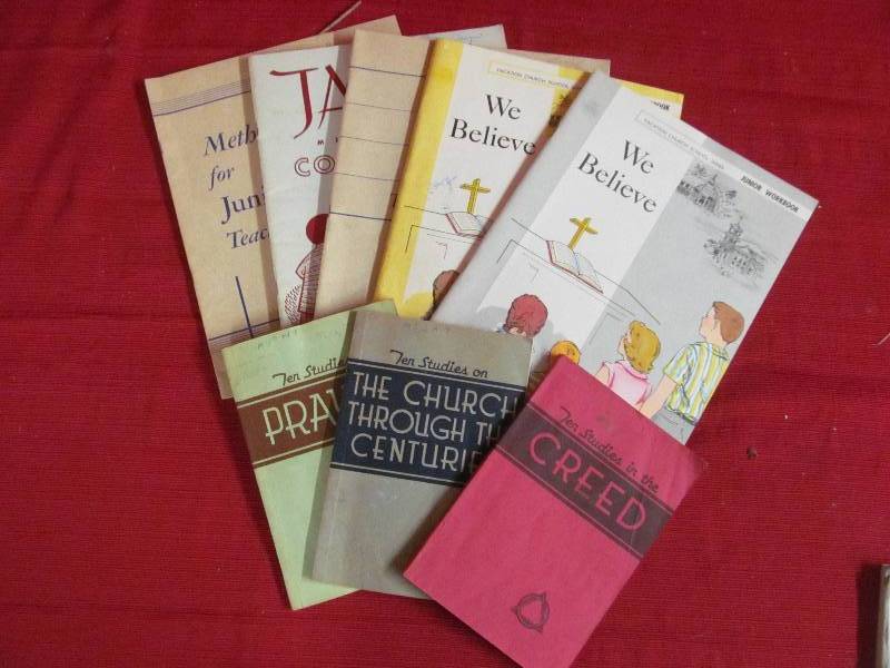 vintage church books