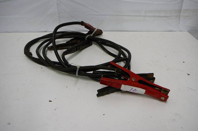 Jumper Cables 7 foot Black (Copper)