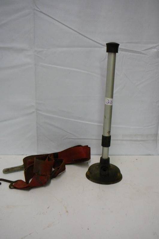 Adjustable inboard Engine Motor Flusher & Strap