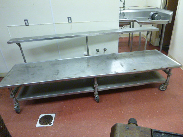 lot 7 image: Stainless Steel Equipment Stand