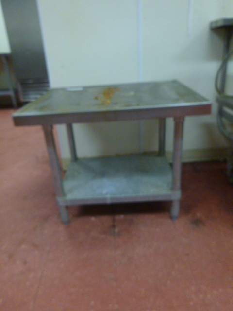 lot 26 image: Stainless Steel Equipment Table