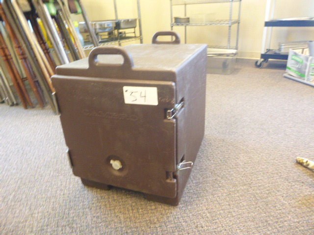 lot 54 image: Cambro HotCold Food Transport Case